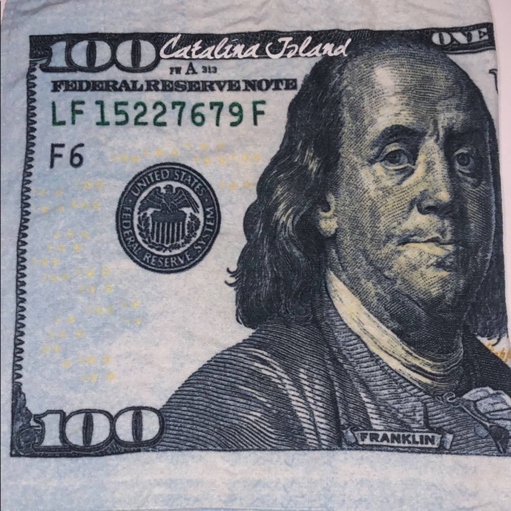 100 dollar bill Towel